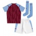 Aston Villa Babykleding Thuisshirt Kinderen 2023-24 Korte Mouwen (+ korte broeken)